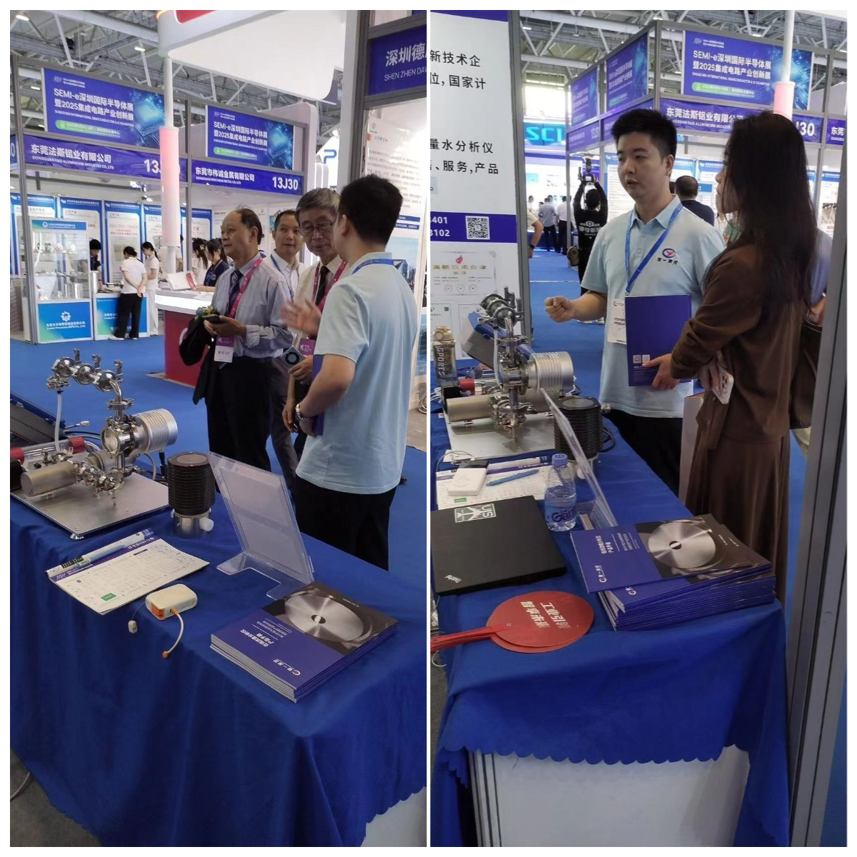 楚一測控參加SEMI-e 深圳國際半導(dǎo)體展暨2025集成電路產(chǎn)業(yè)創(chuàng)新展展臺情況